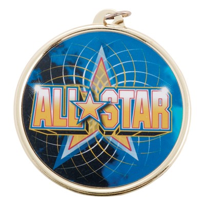 2 ¼" TM Series Sports Medal w/All-Star Mylar Insert