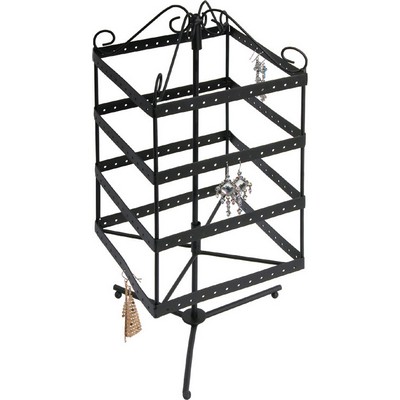 Copper/Metal Earring Square Display