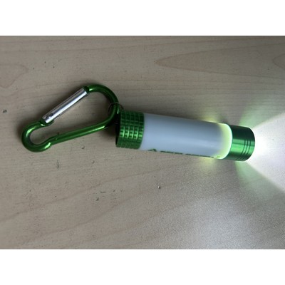 Expandable Flashlight with Carabiner