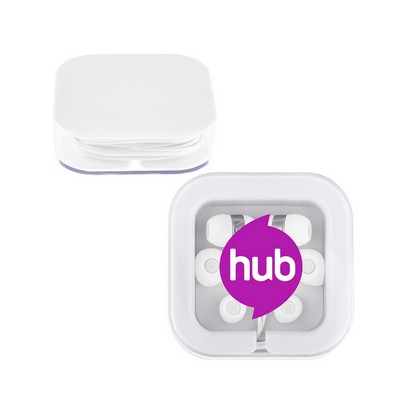 Earbuds In Square Case