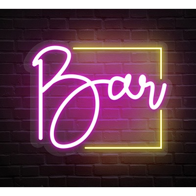 Custom Cheers Glow Bar LED Neon Sign