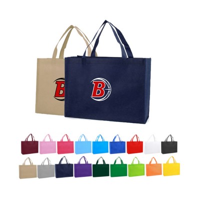 Eco-Friendly Non-Woven Shopping Tote (16'' x 12'' x 6'')