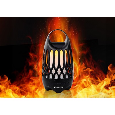 Outdoor LED Flame Atmosphere Lamp Wireless Speaker