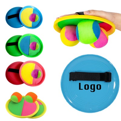 Ball Catch Paddle Set Games Beach Toy