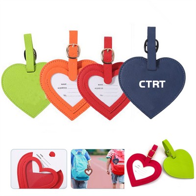 Natural Cork Thickened Luggage Tags