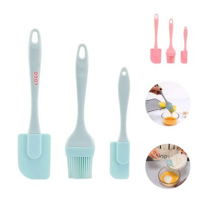 3-Piece Silicone Food Spatula