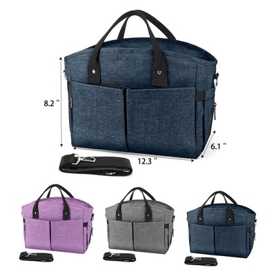 Insulated Lunch bag Leak Proof Lunch Box With Adjustable Shoulder Strap Refrigerated Handbag