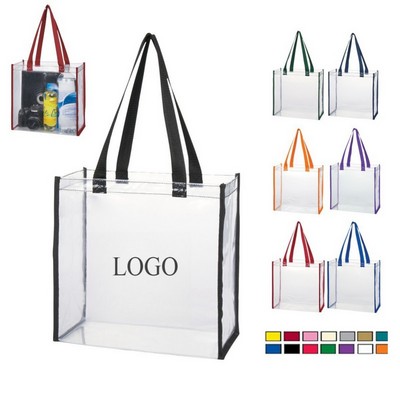 Clear PVC Tote Bag