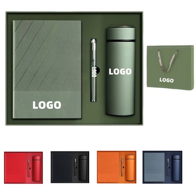 Notebook Thermos Pen Set