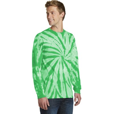 Port & Company Tie-Dye Long Sleeve Tee.