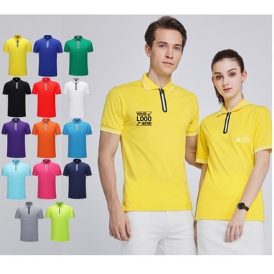 Unisex Cotton Cooling Polo