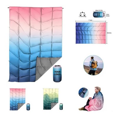 Large Waterproof Outdoor Sleeping Bag Puffy Blanket
