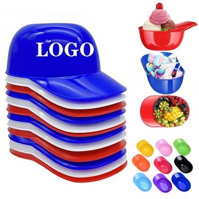 8oz Baseball Hat Ice Cream Bowl