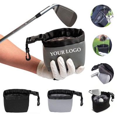 Golf Club And Ball Cleaner Bag