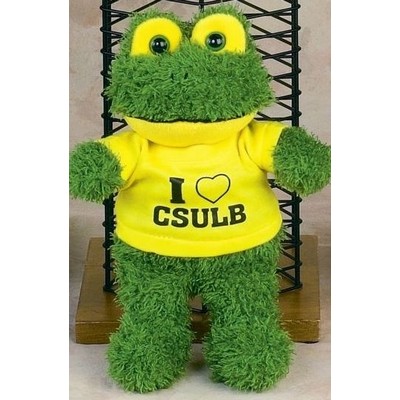 Remington Series Frog Stuffed Animal w/Shirt (10")
