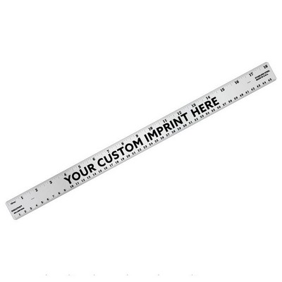 18" Aluminum Ruler with General Scales