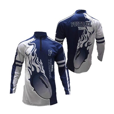 QUARTER ZIP LONG SLEEVE 6oz
