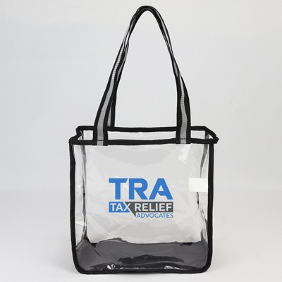 Eco-Friendly Clear Stadium Open Tote