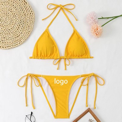 Two Piece Swimsuit For Women Triangle Bikini