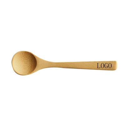 6 1/3" Eco-Friendly 100% Natural Bamboo Wooden Spoon (MOQ 100PCS)