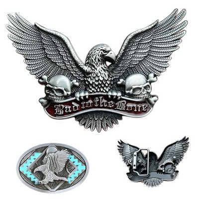 Custom Eagle Vintage Metal Belt Buckle