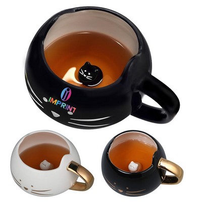 12 oz Cat Lovers Kitty Tea Mug