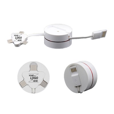 Round Cable Box (Charging + Data Transfer)