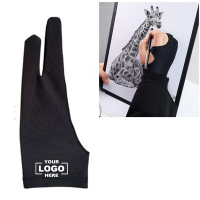 Artist Drawing Glove Two-Finger Design