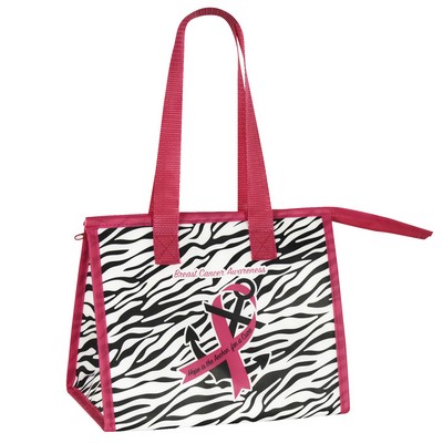 Custom Insulated Awareness Lunch Cooler Bag (9.5"x8"x6.5)