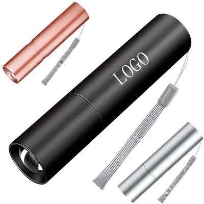 Zoomable Rechargeable Flashlight