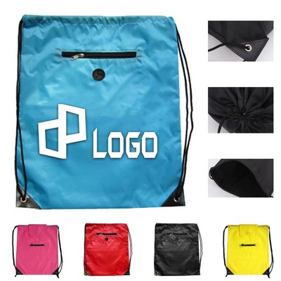15X17.72 Inch Terylene Drawstring Backpack