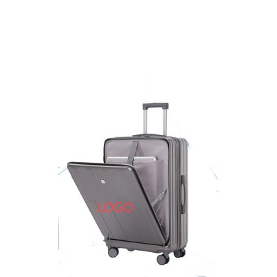 3 Piece Set 20In/24In/28In Front-Opening Travel Luggage
