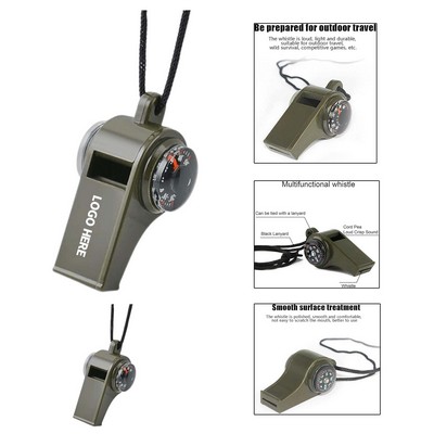 Multifunctional Outdoor Survival Whistle