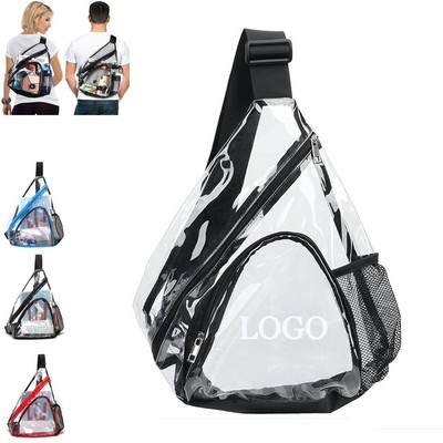 Clear Sling Bag Backpack