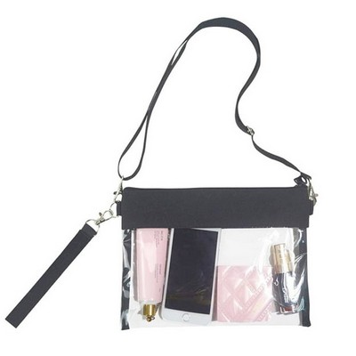 Clear PVC Women's Crossbody Handbag