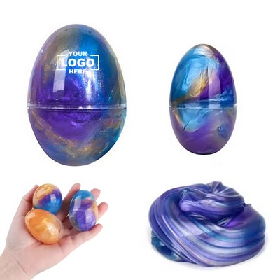 Egg-Shaped Slime Modeling Clay