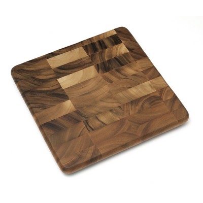 Lipper Acacia 13 Inch Square Chopping Block