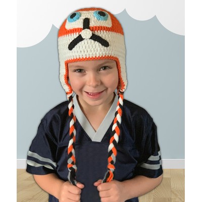 Custom Crocheted Airplane Hat