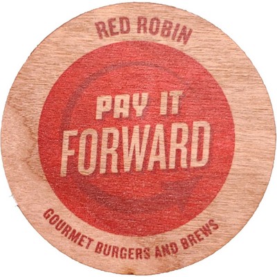 2" - Wood Veneer Coins