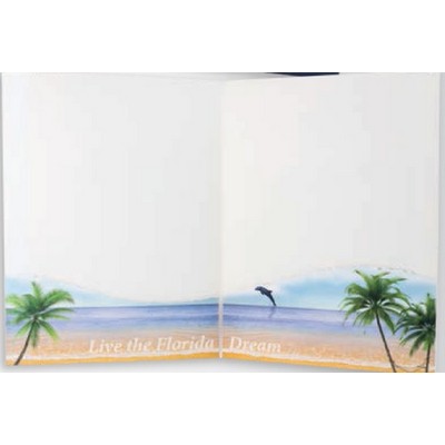 Sculptured Pockets® Folder w/Curved Edge Pocket
