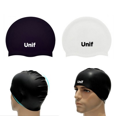 Unisex -Adulr Silicone Swin Cap/Hat