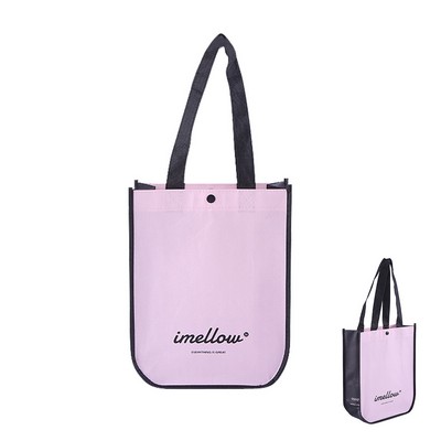 Small Laminated Shopper Tote Bag