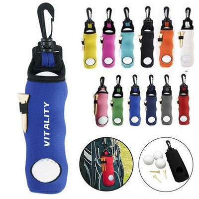 Golf Bags With 3 Tees And 3 Balls