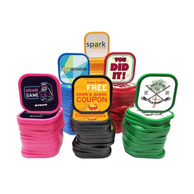 square poker chip (Closeout Colors)