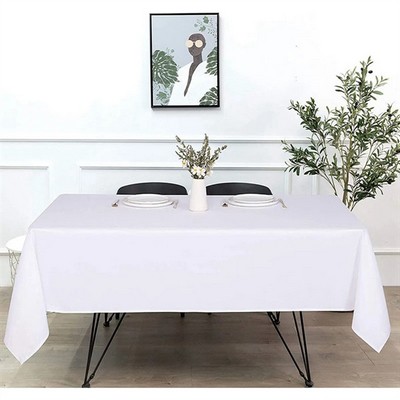 Customizable Washable Polyester Tablecloth