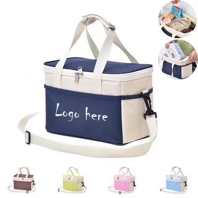 Insulated Lunch Bag Cooler Portable Carrying Tote