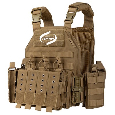 Quick Release Tactical Vest Camo Weighted Vest Military Grade Tactical Gear