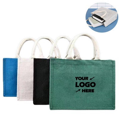 Reusable Jute Tote Bag