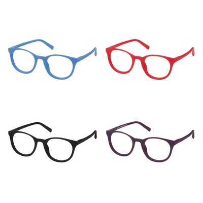 Pop Color Reader Eyeglasses w/Square Lens