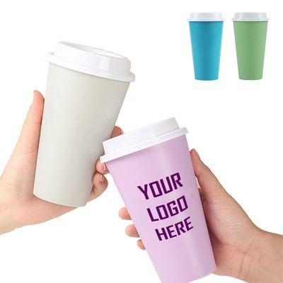 15Oz Plastic Minimalist Coffee Mug